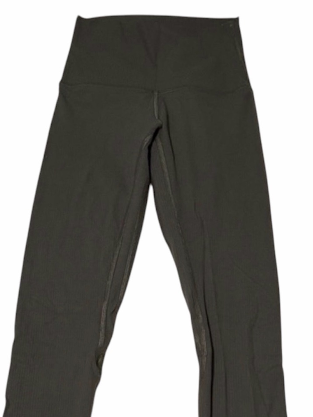 Lululemon Align™ High-Rise Ribbed Pant 25" in Army Green Size 6 - Picture 3 of 4